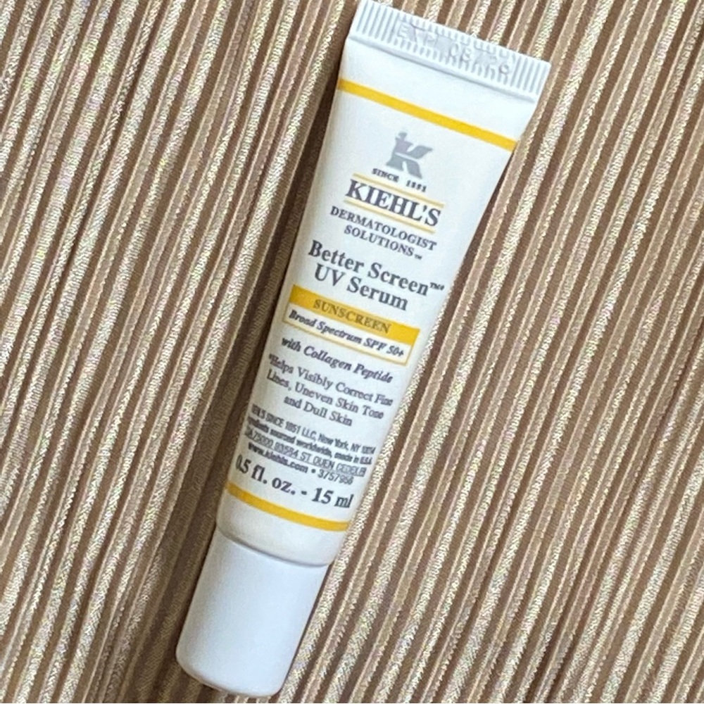 Kiehl's Better Screen UV Serum SPF 50+ & Collagen Peptide 0.5oz